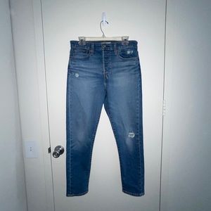 Levi’s Skinny Wedgie Ripped Jeans